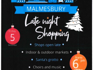 Malmesbury Christmas Late Night Shopping 2025
